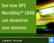 UPS Worldship 2008