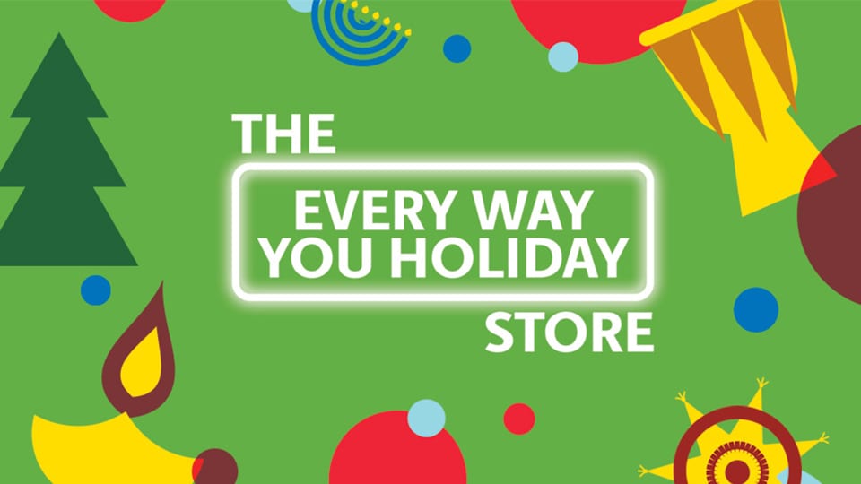 UPS Store holiday banner