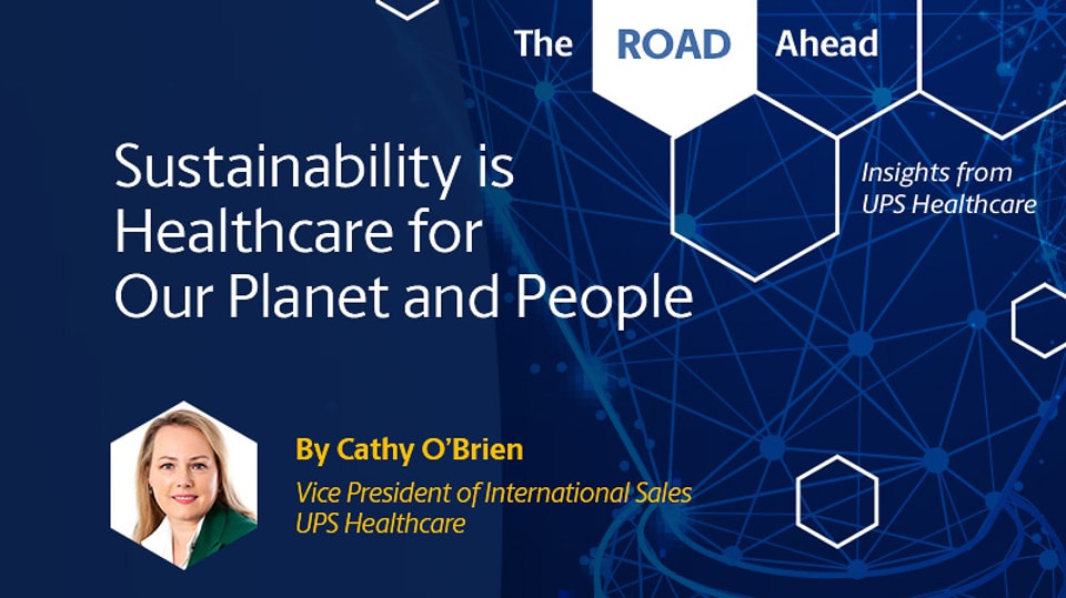 Cathy O'Brien Sustainability in Healthcare