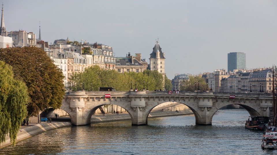 Bridge Over River