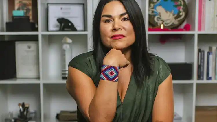 An indigenous-owned cosmetic brand, Cheekbone beauty