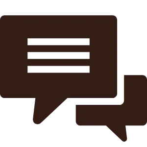 UPS icon support chat