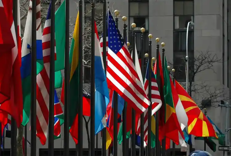 flags of multiple countries to promote 2025 webinar