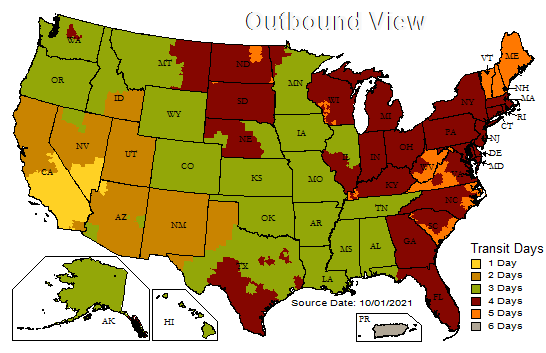 U.S. Ground Maps: UPS - United States